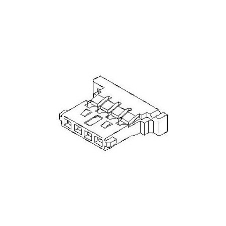 Molex Headers & Wire Housings Panel Mount Hsg 2P Ultra Low Profile 511460200